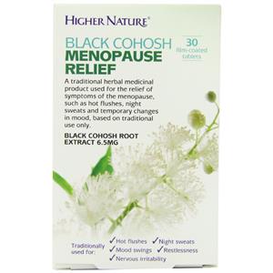 Black Cohosh Menopause Relief