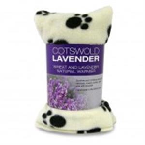 Cotswold Lavender Wheat and Lavender Warmer Paw Print