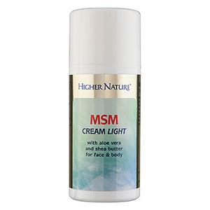 Higher Nature MSM Cream Light