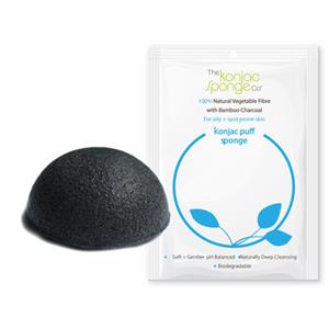 Konjac Puff Sponge Bamboo Charcoal