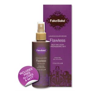 Fake Bake Flawless Self Tan Liquid and free mitt