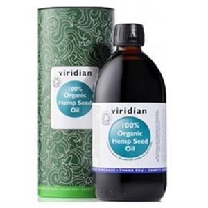 Viridian 100% Organic Hemp Seed Oil