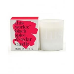 Black Spice & Cedar Candle