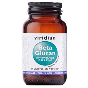 Viridian Beta Glucan With Vitamins C,D & Zinc