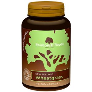 Organic New Zealand Wheatgrass Capsules