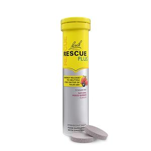 Bach Rescue PLUS Effervescent Mix Berry Tablets