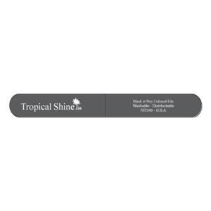 Tropical Shine Black 4 Way Colossal File