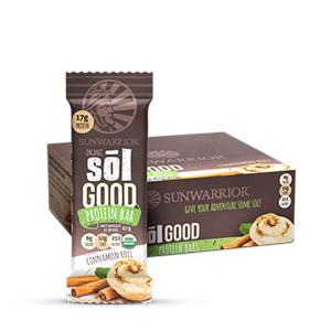 NEW Sol Good Protein Bar- Cinnamon Roll