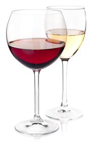 Red-and-white-wine
